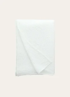 Bouchara Jete De Lit, Edredon^JETÉ DE LIT EN COTON LAVÉ NID D'ABEILLE