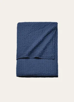 Bouchara Jete De Lit, Edredon^JETÉ DE LIT EN COTON LAVÉ NID D'ABEILLE