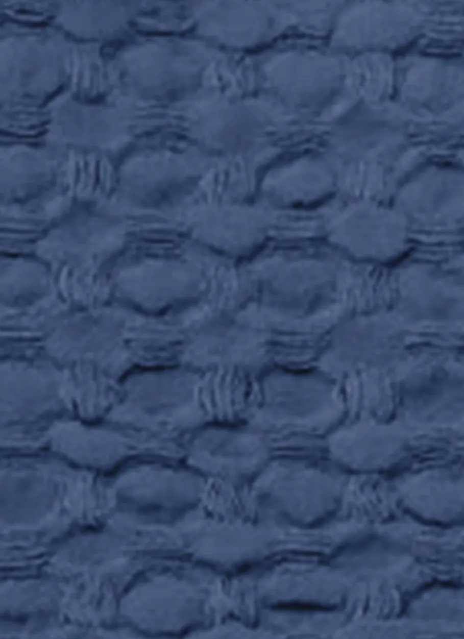 Bouchara Jete De Lit, Edredon^JETÉ DE LIT EN COTON LAVÉ NID D'ABEILLE