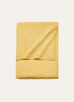 Bouchara Jete De Lit, Edredon^JETÉ DE LIT EN COTON LAVÉ NID D'ABEILLE