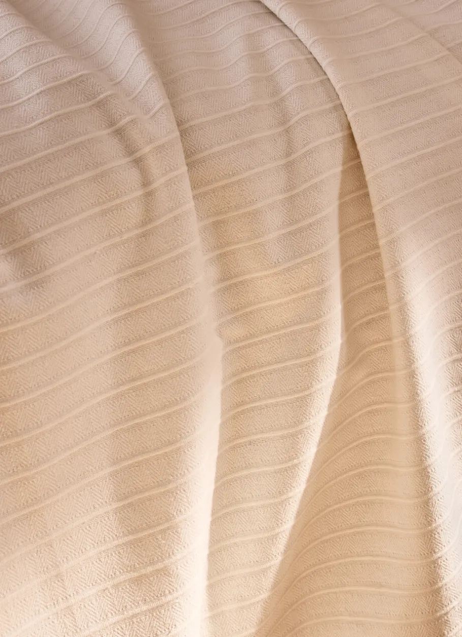 Bouchara Jete De Lit, Edredon^JETÉ DE LIT JACQUARD À RAYURES