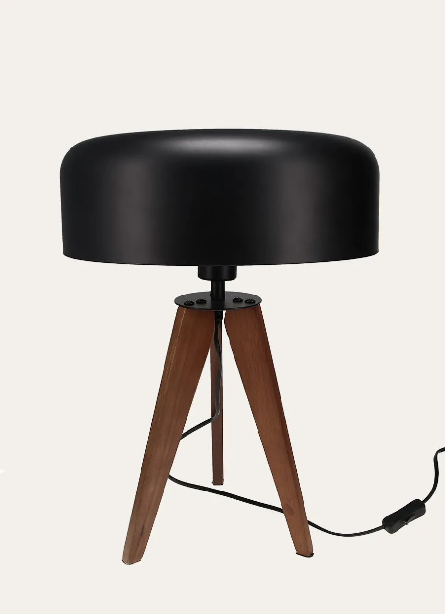 Bouchara Lampe, Lampadaire^LAMPE À POSER EN BOIS