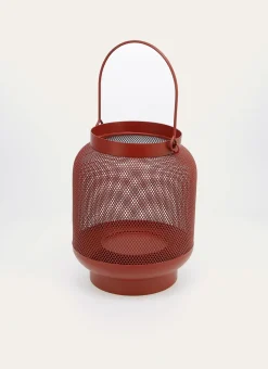 Bouchara Bougeoir, Lanterne^LANTERNE EN MÉTAL PERFORÉ