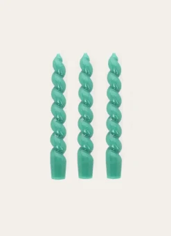 Bouchara Bougie^LOT DE 3 BOUGIES TORSADÉES