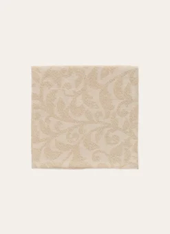 Bouchara Serviette De Table^LOT DE 2 SERVIETTES DE TABLE JACQUARD DORÉ