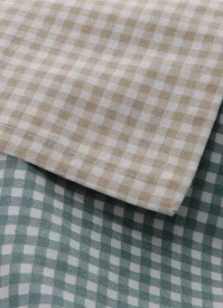 Bouchara Serviette De Table^LOT DE 2 SERVIETTES DE TABLE EN COTON VICHY