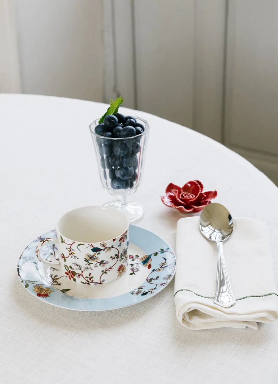 Bouchara Serviette De Table|Table De Noël^LOT DE 2 SERVIETTES EN COTON FLAMMÉ