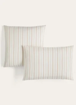 Bouchara Taie À Motifs^LOT DE 2 TAIES D'OREILLER EUTERPE