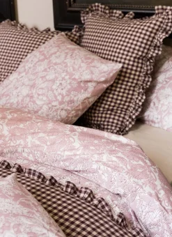 Bouchara Taie À Motifs|Chambre De Noël^LOT DE 2 TAIES D'OREILLER EN TWILL DE COTON RACHEL