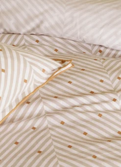 Bouchara Taie À Motifs^LOT DE 2 TAIES D’OREILLER EN PERCALE DE COTON ANDO