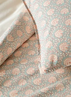 Bouchara Taie À Motifs^LOT DE 2 TAIES D’OREILLER EN COTON LAVÉ À FLEURS