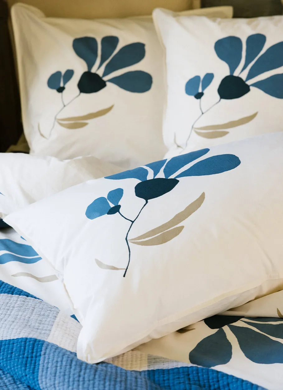 Bouchara Taie À Motifs^LOT DE 2 TAIES D'OREILLER EN PERCALE REBECCA