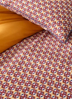 Bouchara Taie À Motifs^LOT DE 2 TAIES D'OREILLER IMPRIMÉ GÉOMÉTRIQUE