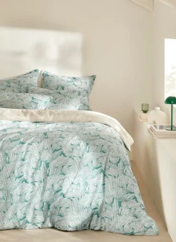 Bouchara Taie À Motifs^LOT DE 2 TAIES IMPRIMÉES FEUILLES EXOTIQUES