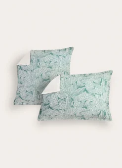 Bouchara Taie À Motifs^LOT DE 2 TAIES IMPRIMÉES FEUILLES EXOTIQUES