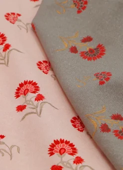 Bouchara Torchon, Essuie-Mains^LOT DE 2 TORCHONS EN COTON IMPRIMÉS MOTIF FLEURS