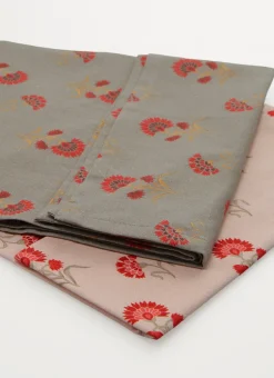 Bouchara Torchon, Essuie-Mains^LOT DE 2 TORCHONS EN COTON IMPRIMÉS MOTIF FLEURS