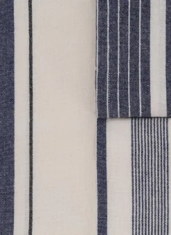 Bouchara Torchon, Essuie-Mains^LOT DE 3 TORCHONS EN COTON À RAYURES