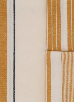 Bouchara Torchon, Essuie-Mains^LOT DE 3 TORCHONS EN COTON À RAYURES