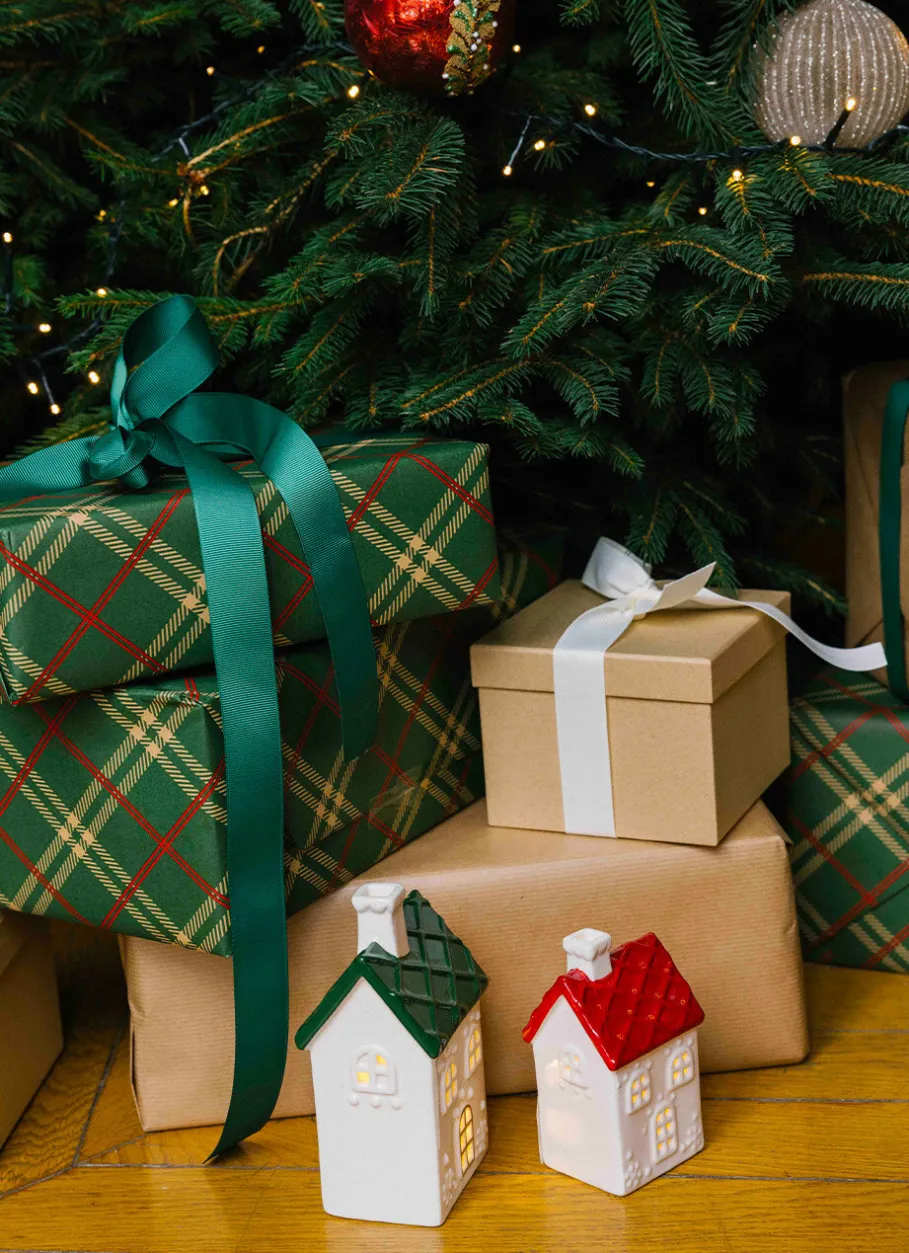 Bouchara Décoration De Noël^MAISON LUMINEUSE EN PORCELAINE