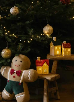 Bouchara Décoration De Noël^MAISON LUMINEUSE EN PORCELAINE