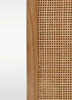 Bouchara Miroir^MIROIR EN ROTIN TISSÉ ARRONDI