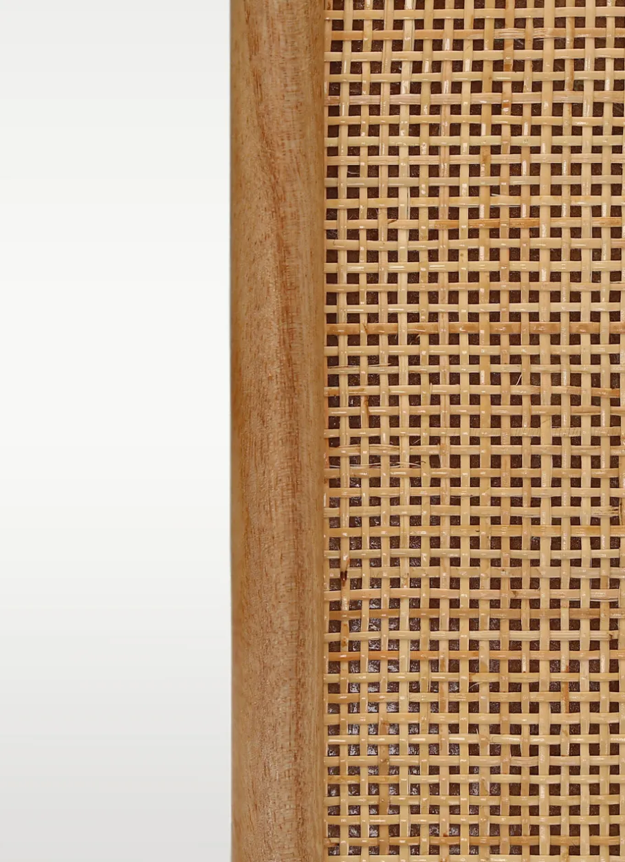 Bouchara Miroir^MIROIR EN ROTIN TISSÉ ARRONDI