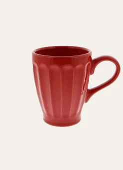 Bouchara Tasse, Bol^MUG CÔTELÉ EN FAÏENCE