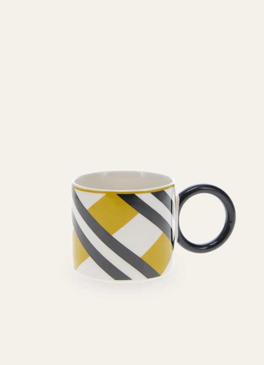 Bouchara Tasse, Bol^MUG STYLE ART DÉCO MOTIFS GRAPHIQUES