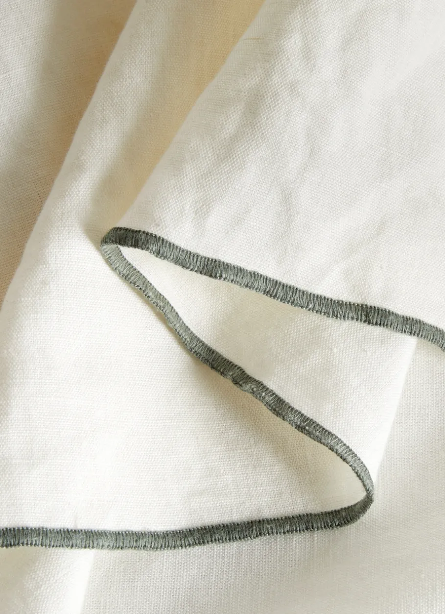 Bouchara Nappe^NAPPE COTON LIN FINITION BOURDON