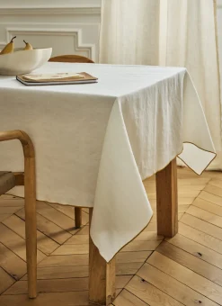 Bouchara Nappe^NAPPE COTON LIN FINITION BOURDON