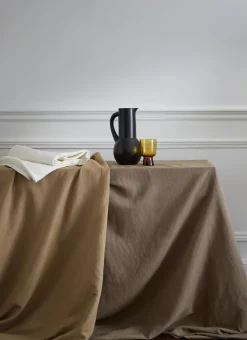 Bouchara Nappe^NAPPE COTON LIN FINITION BOURDON