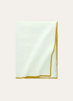 Bouchara Nappe^NAPPE COTON LIN FINITION BOURDON