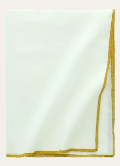 Bouchara Nappe^NAPPE COTON LIN FINITION BOURDON