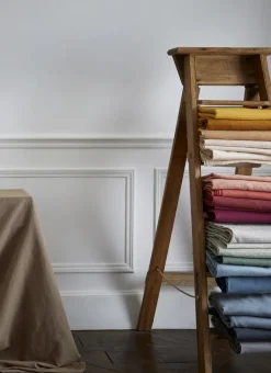 Bouchara Nappe^NAPPE COTON LIN FINITION BOURDON