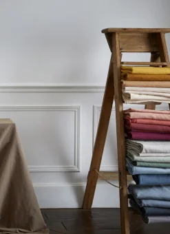 Bouchara Nappe^NAPPE COTON LIN FINITION BOURDON