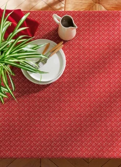 Bouchara Nappes Enduites & Anti-Taches|Nappe^NAPPE EN COTON ENDUIT IMPRIMÉ PETITES FLEURS