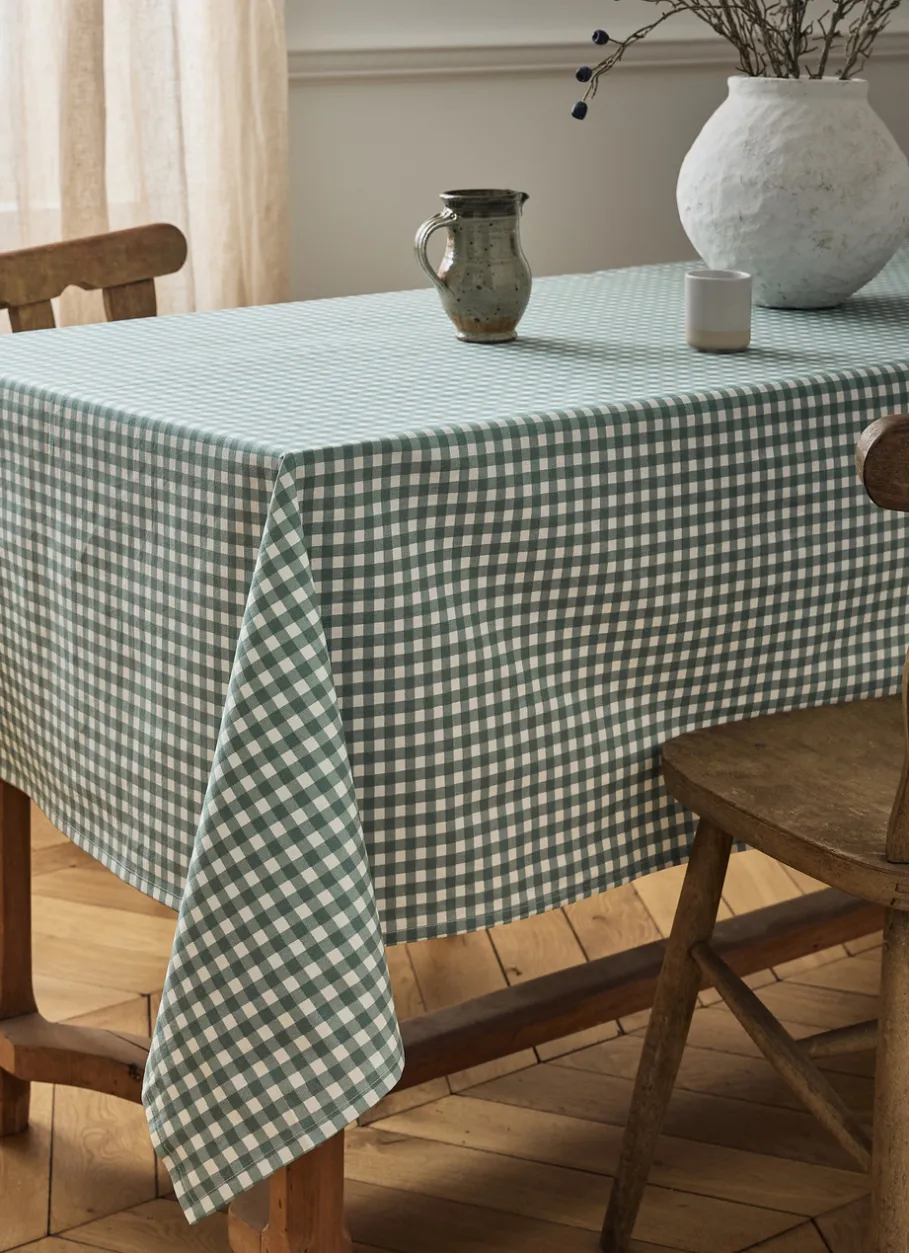 Bouchara Nappes Enduites & Anti-Taches|Nappe^NAPPE EN COTON ENDUITE IMPRIMÉ VICHY