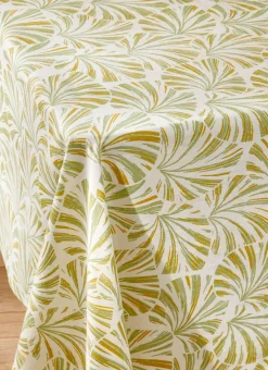 Bouchara Nappe^NAPPE EN COTON IMPRIMÉ FEUILLAGE PALMIER