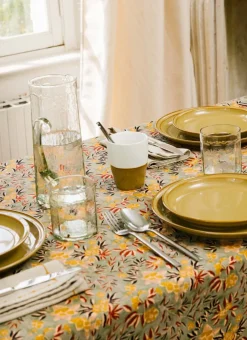 Bouchara Nappe^NAPPE EN COTON IMPRIMÉ FLORAL