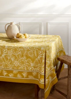 Bouchara Nappe^NAPPE EN COTON JADE