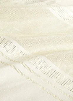 Bouchara Nappe^NAPPE EN COTON TISSAGE CARREAUX AVEC FILS OR