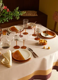 Bouchara Nappe|Table De Noël^NAPPE EN TWILL DE COTON IMPRIMÉE CONTRASTÉ