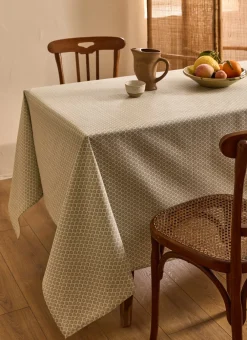 Bouchara Nappes Enduites & Anti-Taches|Nappe^NAPPE ENDUITE EN COTON GALM