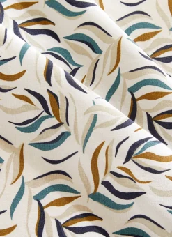 Bouchara Nappes Enduites & Anti-Taches|Nappe^NAPPE ENDUITE IMPRIMÉ FEUILLES CLOÉ