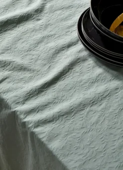 Bouchara Nappe^NAPPE JACQUARD FLORAL REJA VERT D'EAU