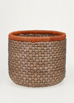 Bouchara Panier^PANIER RIGIDE EN FIBRES LES AVEC TREILLAGE