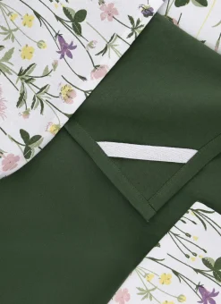 Bouchara Torchon, Essuie-Mains^PANIÈRE DE 3 TORCHONS EN COTON MOTIF VÉGÉTAL