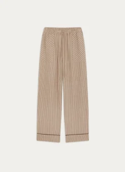Bouchara Pyjama, Chemise De Nuit^PANTALON DROIT EN COTON À RAYURES