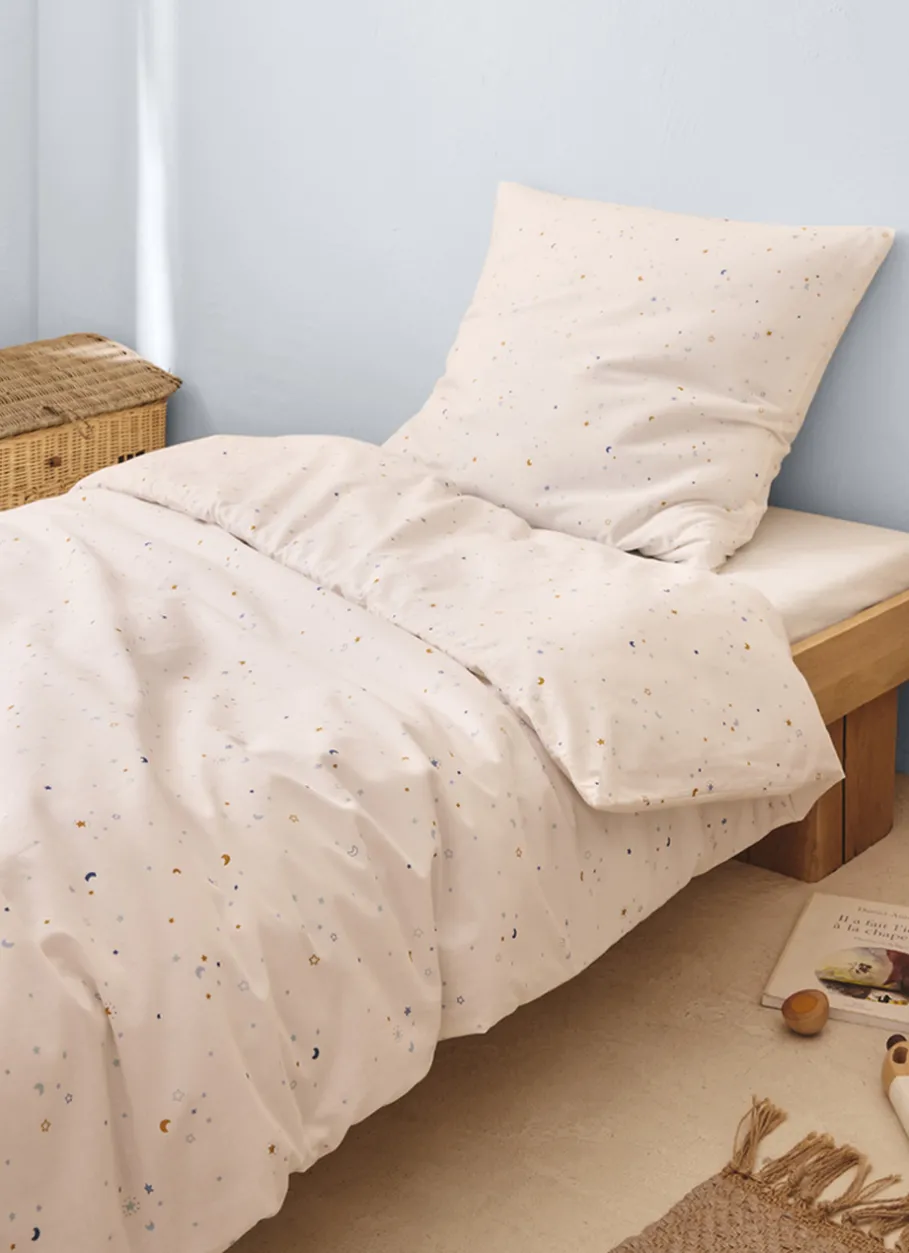 Enfant Bouchara Linge De Lit^PARURE DE LIT ENFANT EN COTON MOTIF ÉTOILES